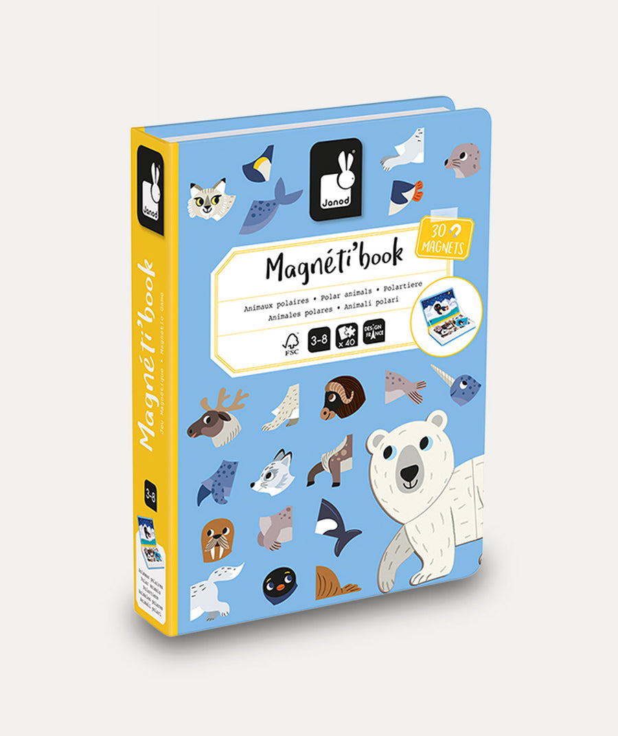 Magnetibook Educational Toy: Polar Animals