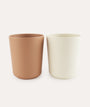 2-Pack Eco Cups: Sand Mix