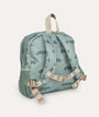 Kids Backpack: Croco Green