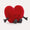 Amuseable Red Heart Large: Red