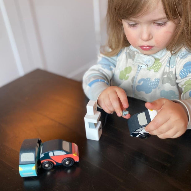 Tender Leaf Toys Smart Car Set The Unexpected