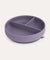Suction Divided Plate: Lilac Mix