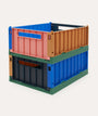 2-Pack Weston Storage Small Crate: Eden Multi Mix