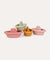 Stackable Bath Boats: Pink